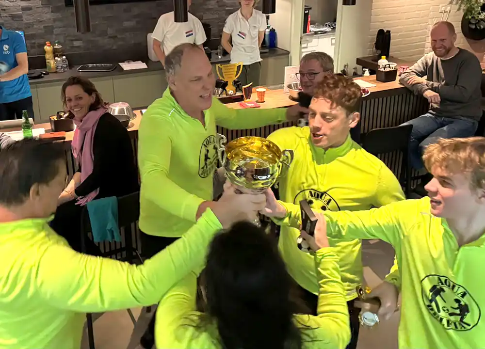 Aqua Delfia wint NK Onderwatervoetbal