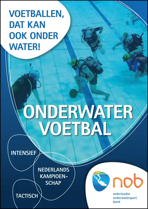 Flyer Onderwatervoetbal